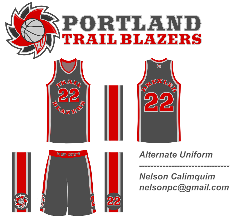 trail blazers alternate jersey